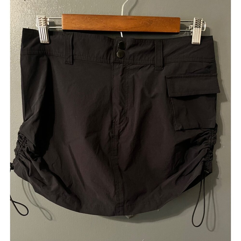 Rue21 POCKET Black Skirt With Adjustable Drawstring Sides & Pocket M Medium